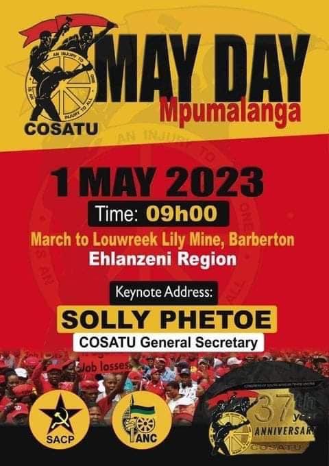 COSATU May Day 2023 - Mpumalanga