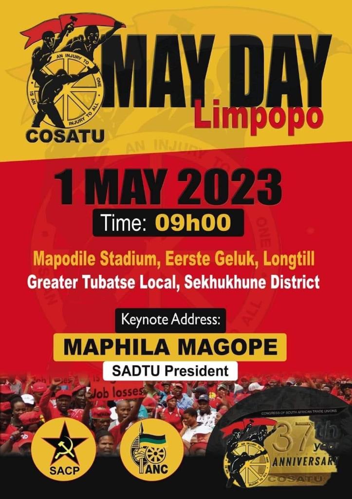 COSATU May Day 2023 - Limpopo