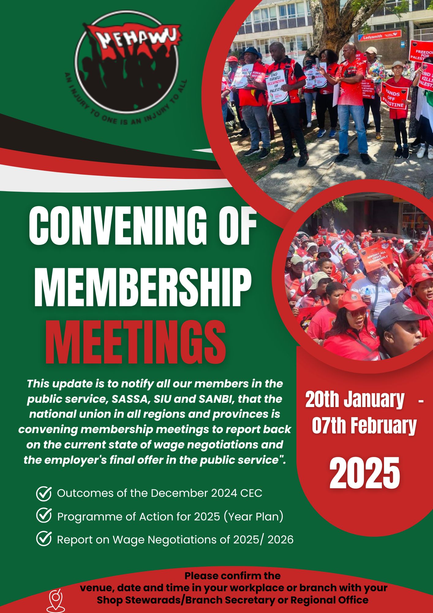 NEHAWUSupports Dr Aaron Mtsoaledi in Defending the full implementation of the Natioal Health Insurance [NHI]