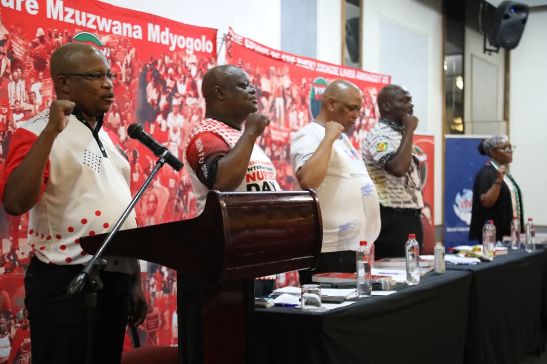 NEHAWU National Office Bearers During The CEC